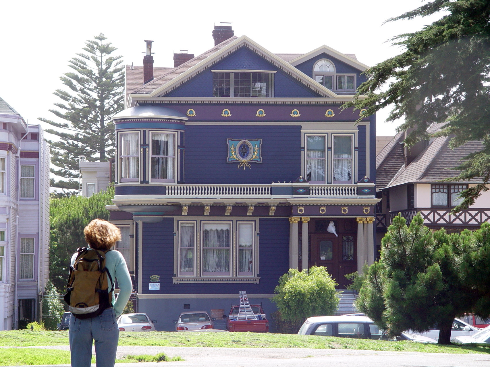 Een Victoriaans huis in San Francisco