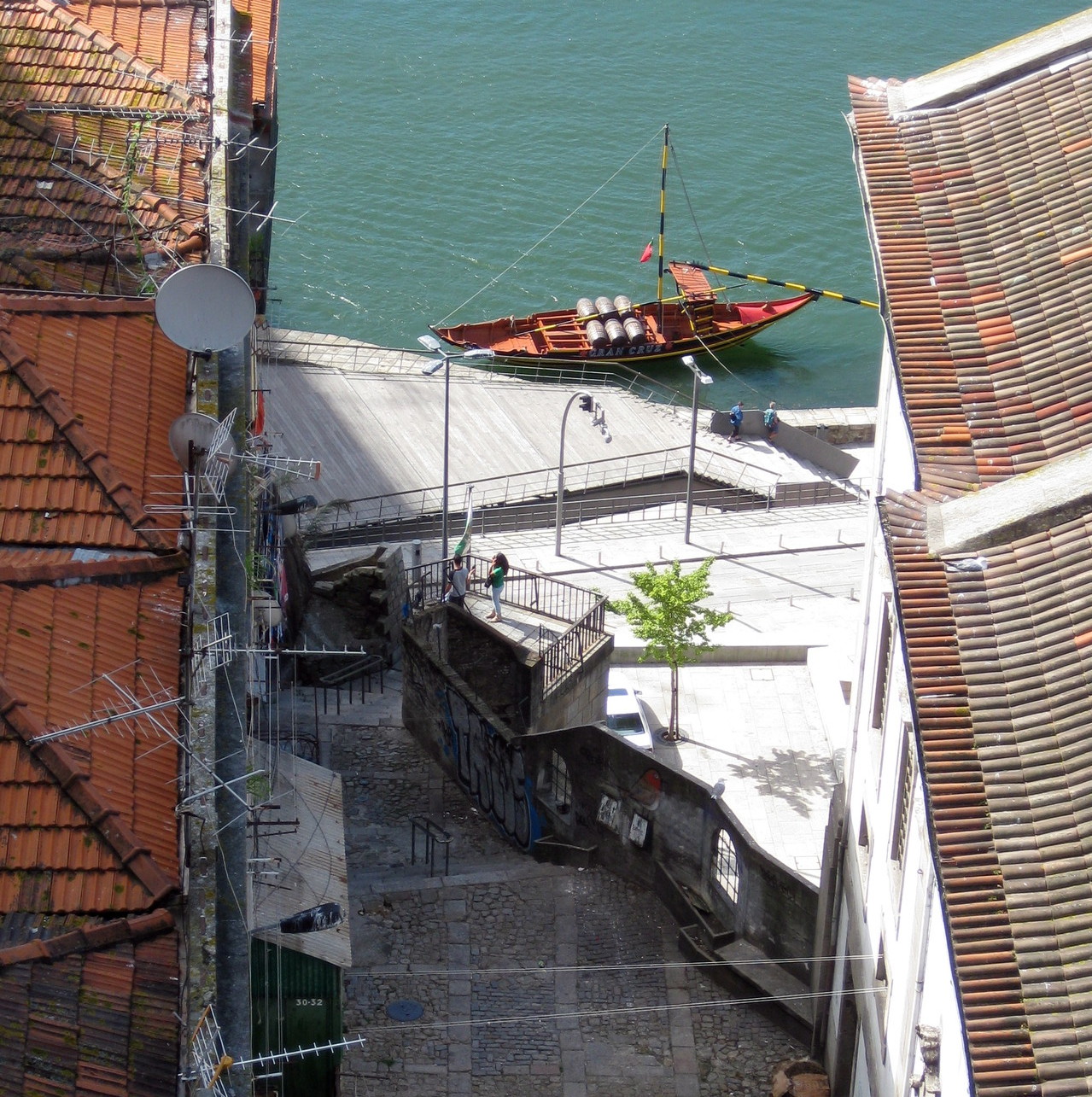 Vanaf de Dom Luis-I brug