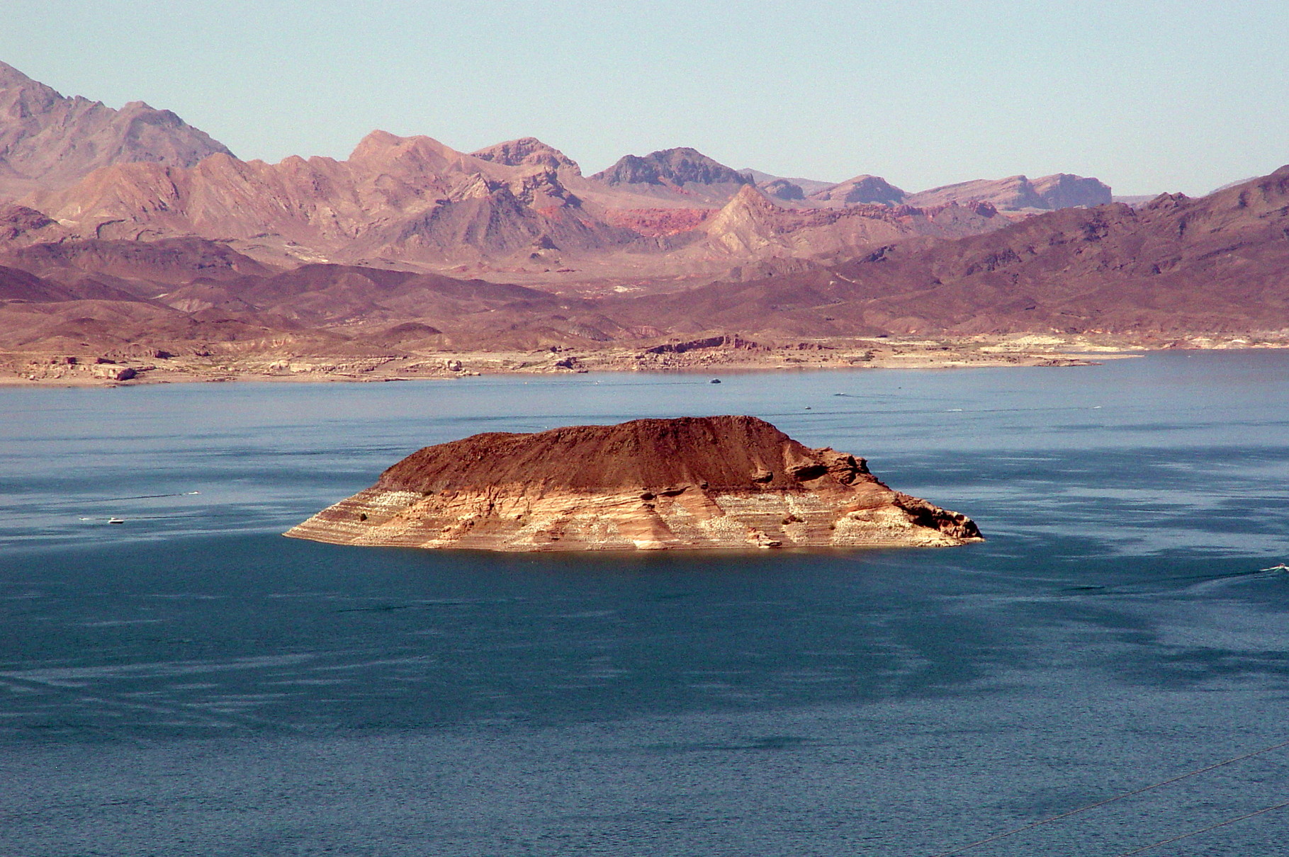 Bij de Hoover Dam