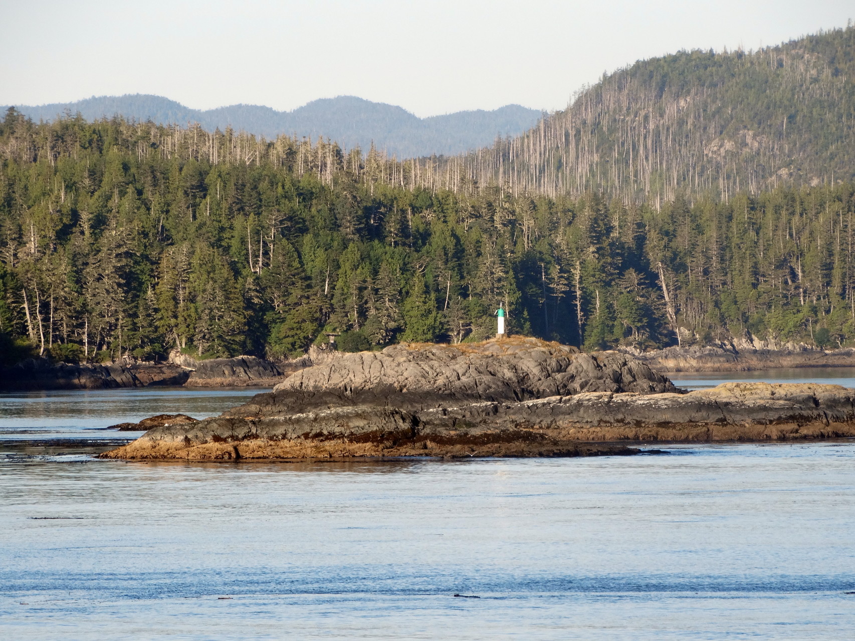 Door de Inside Passage vanuit Port Hardy naar Prince Rupert
