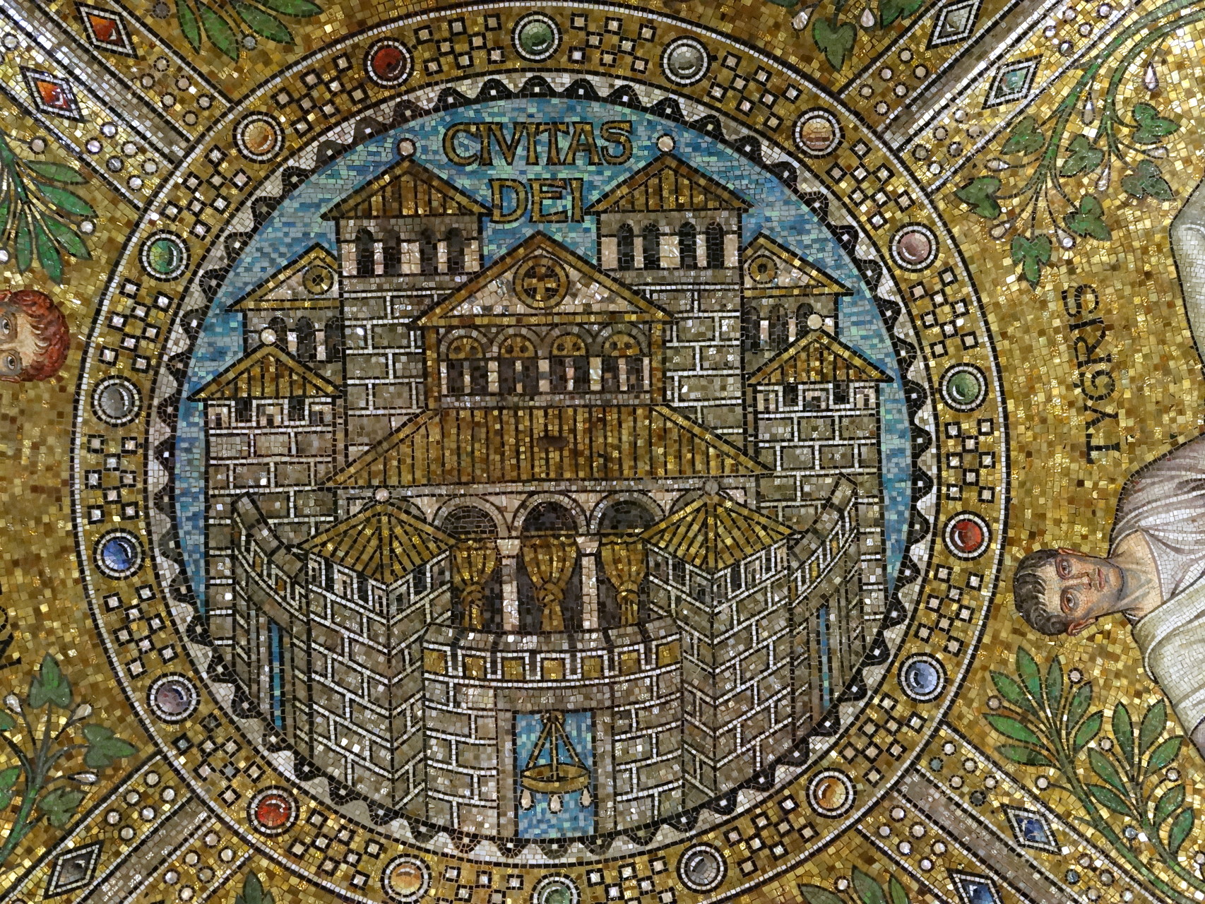 Detail in de Dom van Aken