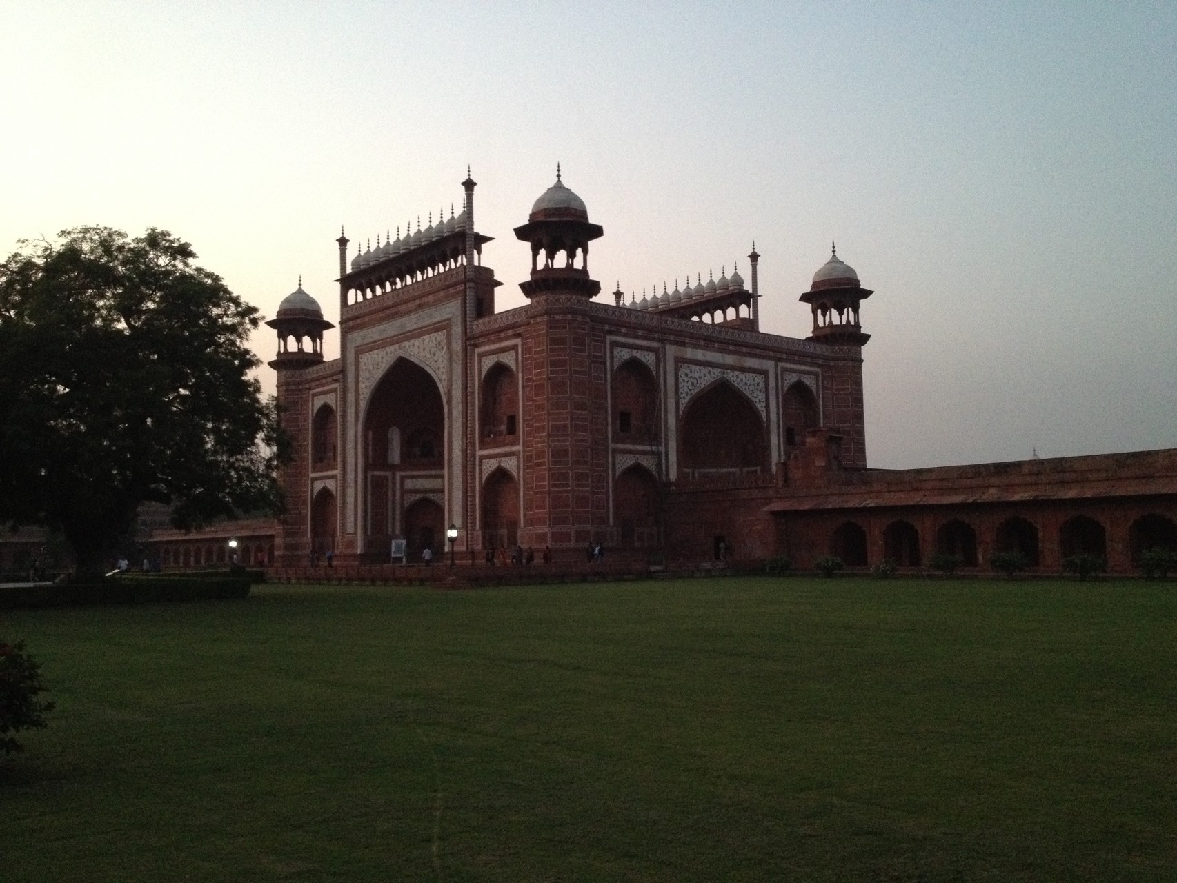 toegangspoort van de Taj Mahal