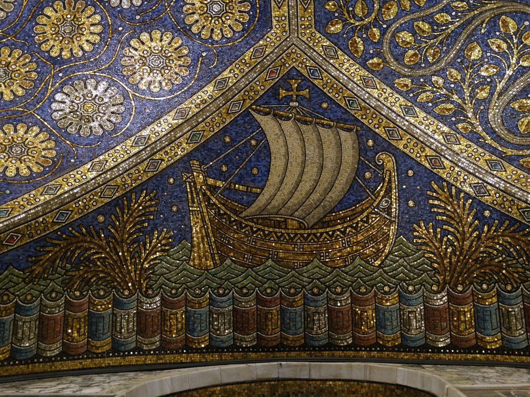 Detail in de Dom van Aken