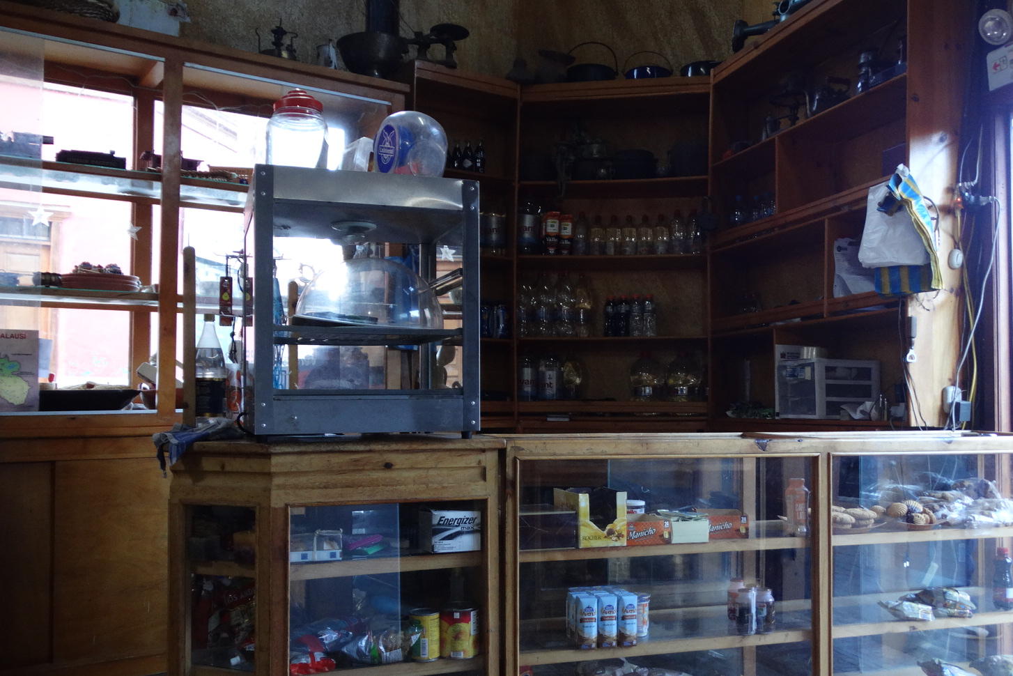 het cafeetje waar we koffie dronken