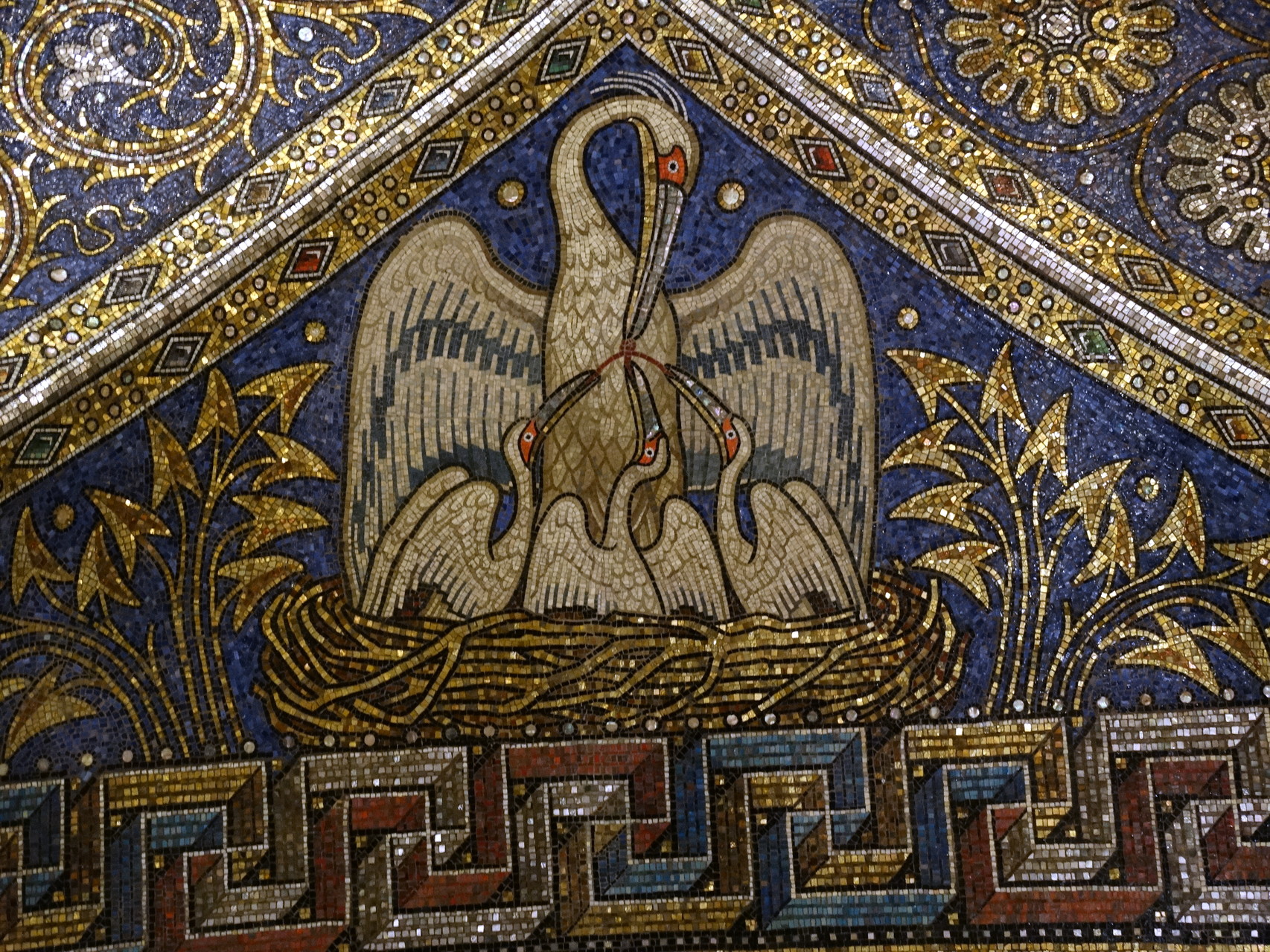 Detail in de Dom van Aken