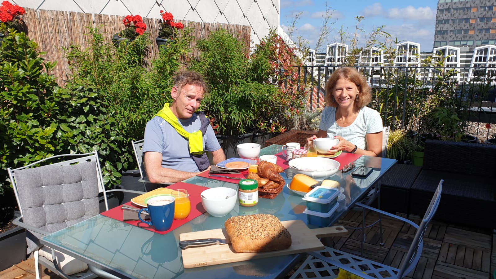 Logeerpartij van Bert & Hansruedi