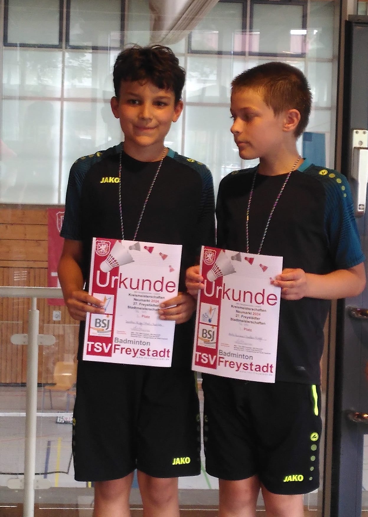 3. Platz im Doppel U13