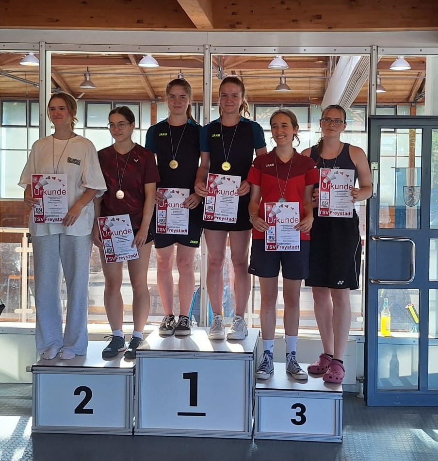 1. Platz im Doppel U19