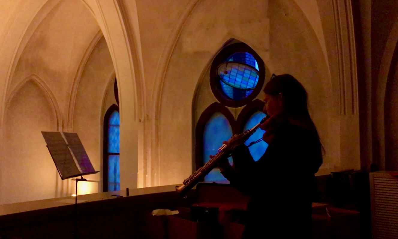 Saxophonmusik zu Weihnachten: Kirche, Hospiz & Nachbarschaft im Lockdown