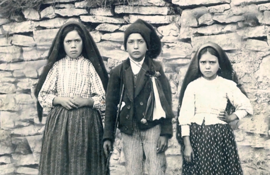 Les trois bergers de Fatima