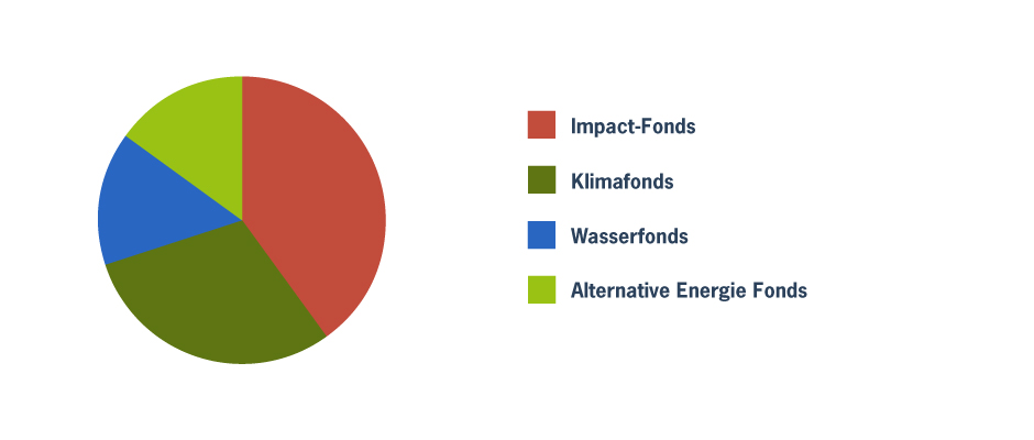 Impact Fondsportfolio mit unerwünschtem Klumpenrisiko