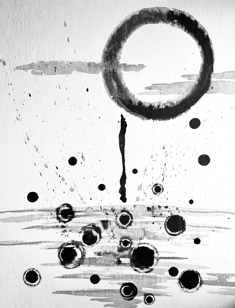 チョンドンジュ　油彩 墨象　楽 JAPAN ART WARK｜墨象 Bokusyo - hanamori-h ページ！