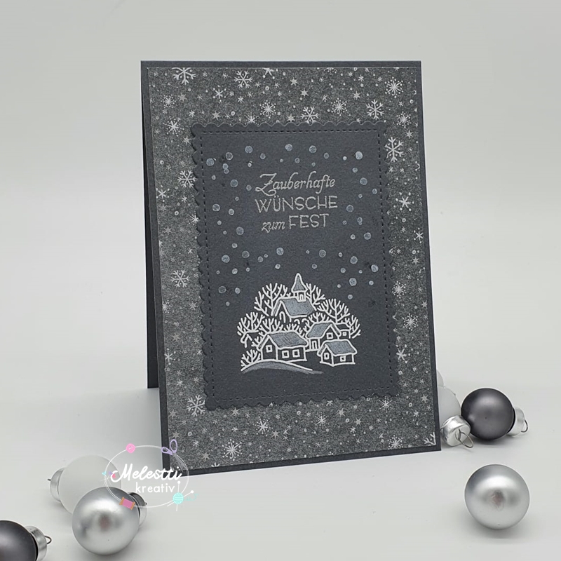 Weihnachtskarte "Unter der Kuppel"