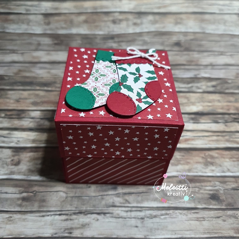 Weihnachtliche Explosionsboxen