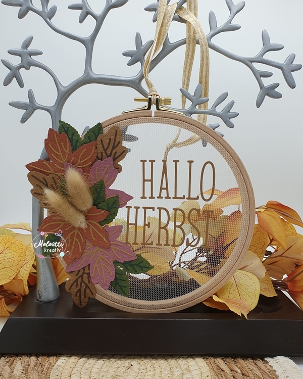 Stickrahmen Hallo Herbst
