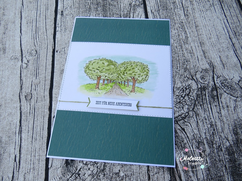 Abschiedskarte mit den "Summer Days"
