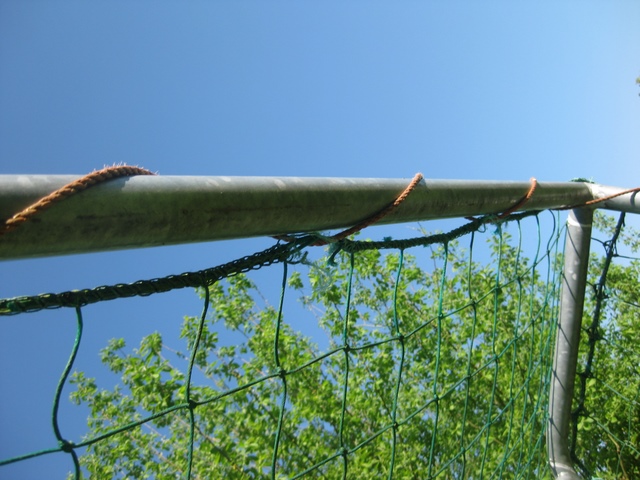 Netzsicherung mit Seil
