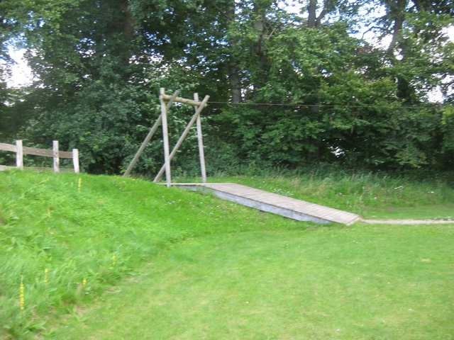 Startgestell einer Seilbahn