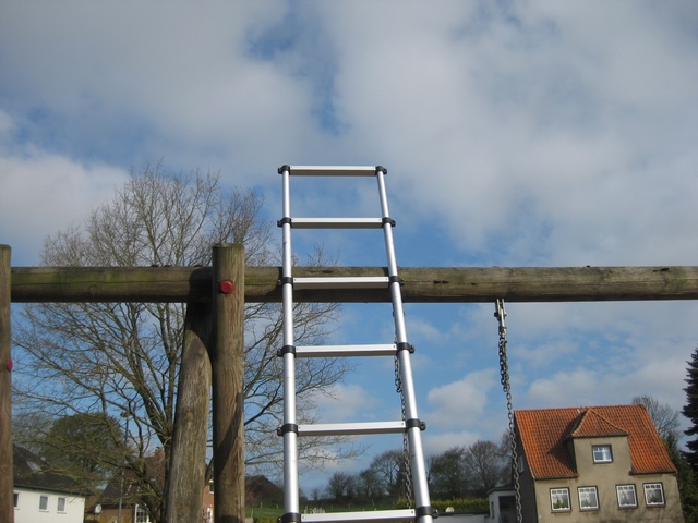 Prüfung eines Querbalkens aus Holz