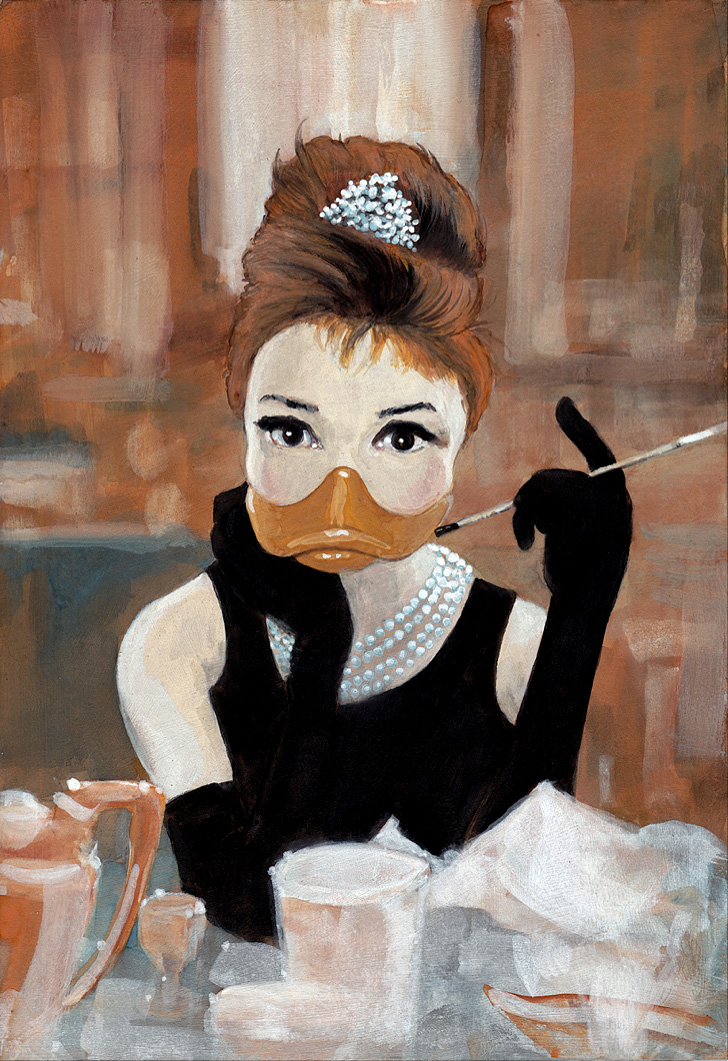 Audrey Duckburn, Ente bei Tiffany