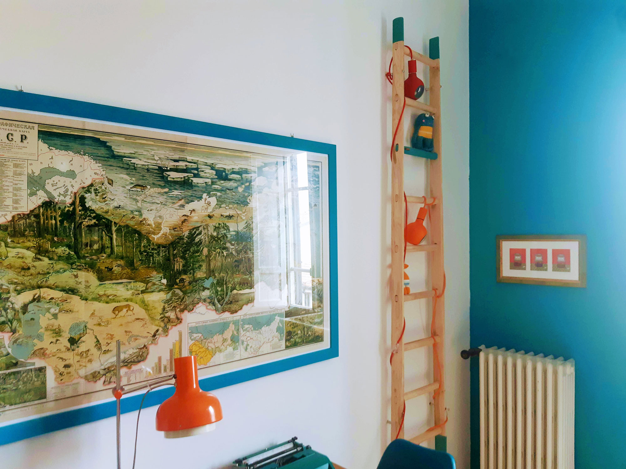 La scala è davvero ottima, il legno naturale ha un effetto molto bello e le lance colorate perfette, proprio come volevo. Grazie mille - Lorenzo
