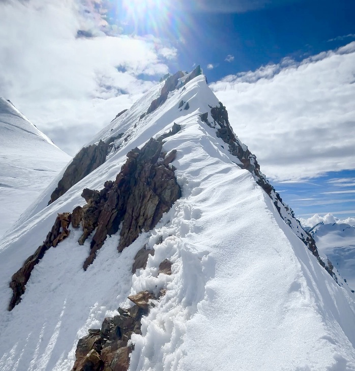 Aletschhorn, Haslerrippe, Biwak, Winterbiwak, Nordwand, North face