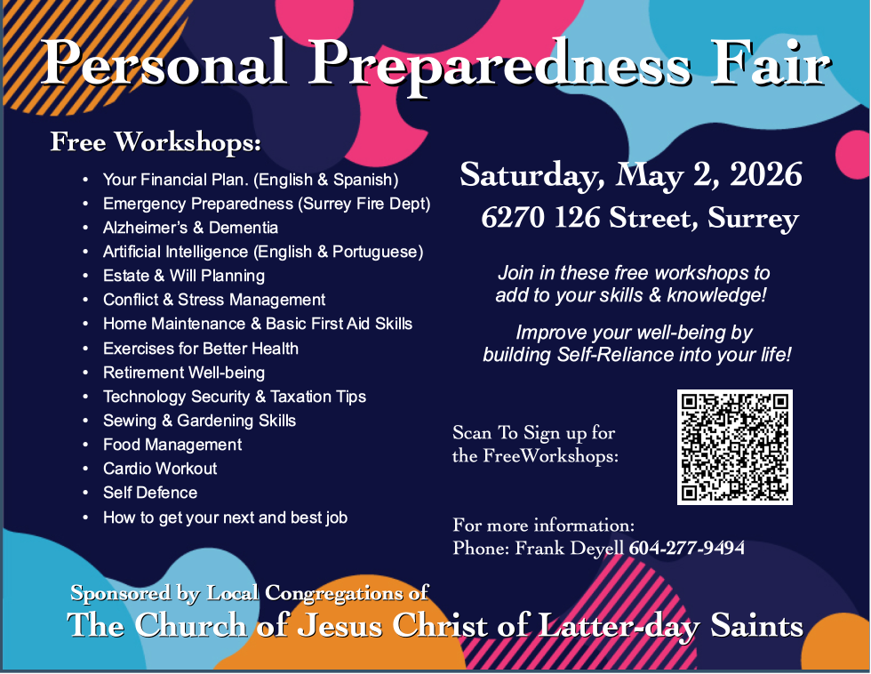 Personal Preparedness Fair