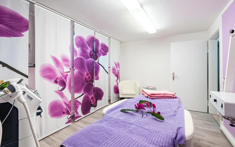 Kosmetik-Behandlungsraum bei Bella's Beauty in Dortmund