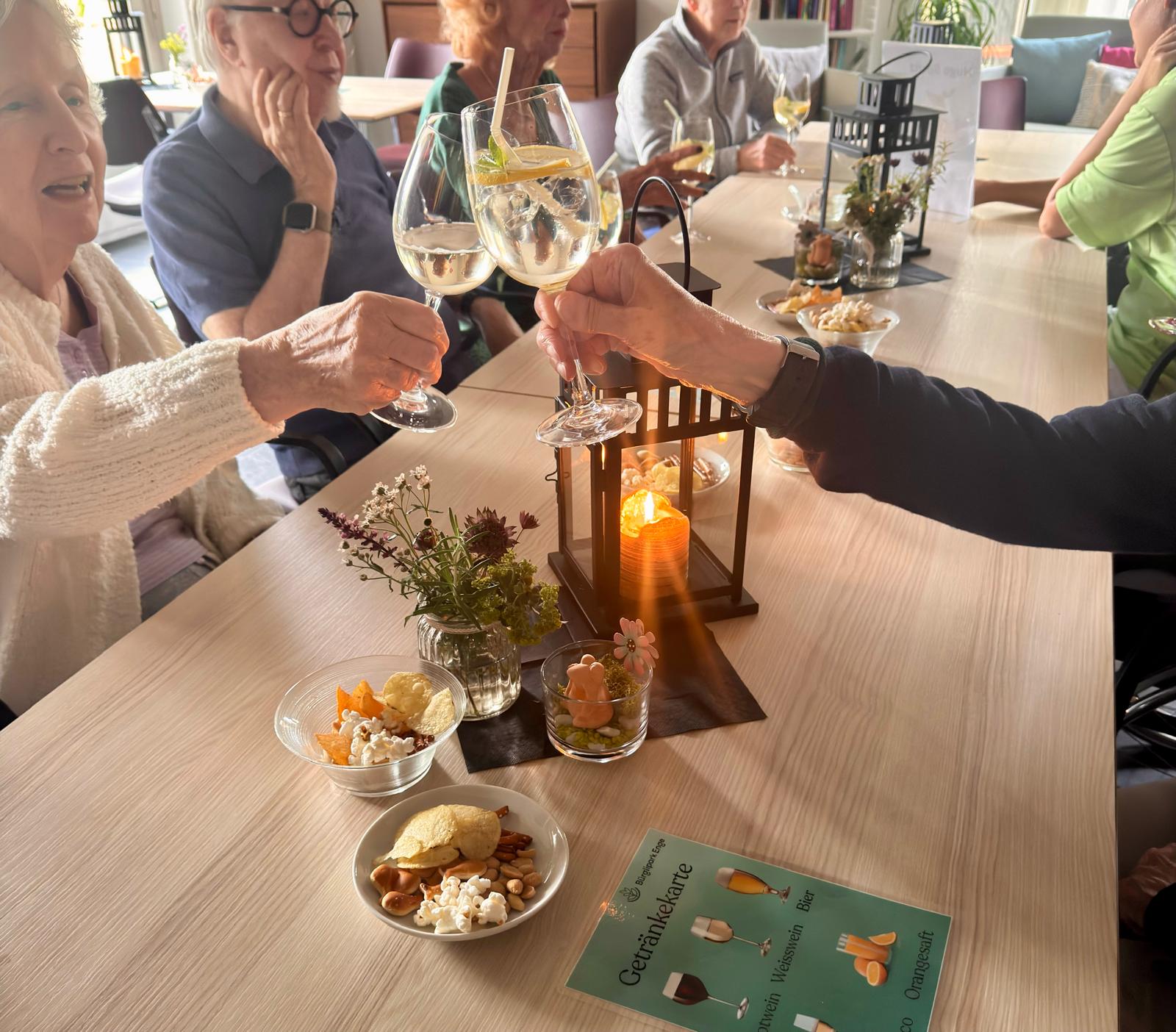 Prost an der Abig-Bar