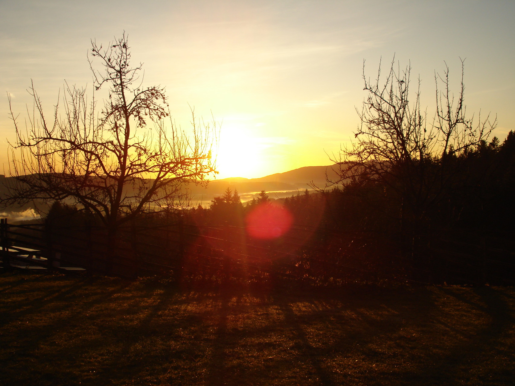 Sonnenaufgang über dem Joglland