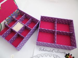 M Schmuckturm - Lolli Pop Kinderschmuckbox lila mit Name, auch in Gr. S - M - L - XL-XXL-XXXL handgemachte Box Geschenke
