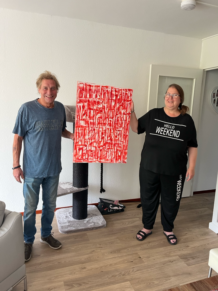 Marianne blij met ‘It’s Red and White!’