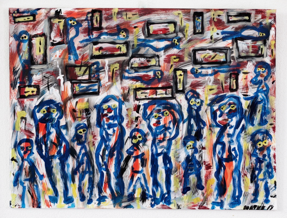 ‘Who are the Aliens?’ No. 14  80x60cm 17-2-2017