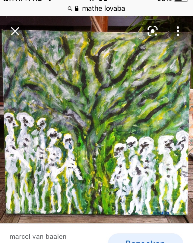 ‘Any Idea what Now? No.36 50x50cm 12-8-2017