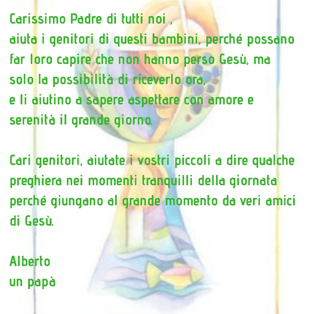 Prima comunione 2020 - Parrocchia di S. Pietro Ap- Trescore B.