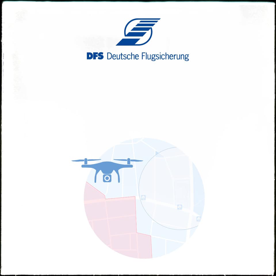 Die Drohnen-App der Deutschen Flugsicherung (DFS)