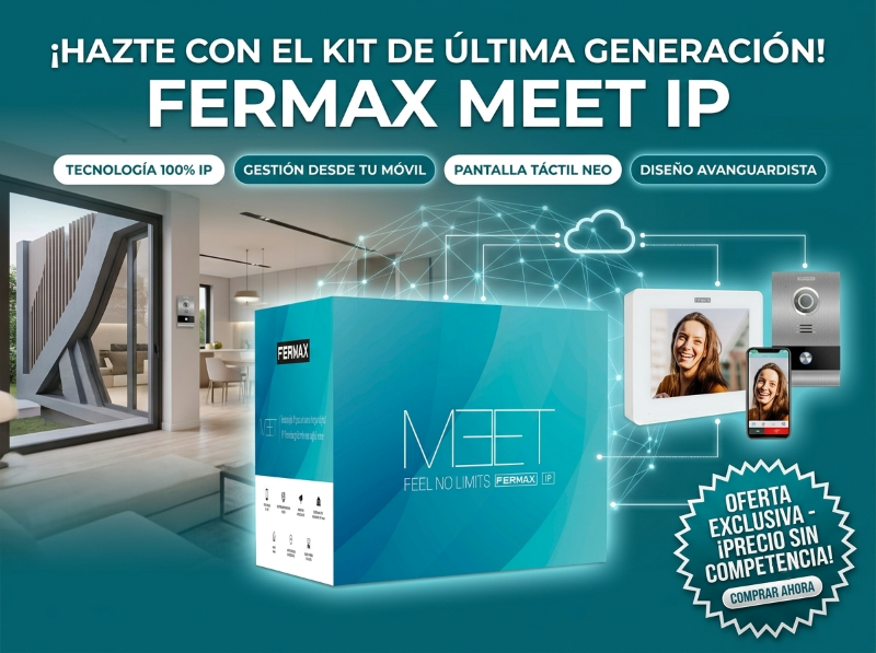 Kit de videoportero NEO MEET Blanco de 1L (ref. 1508 de Fermax)