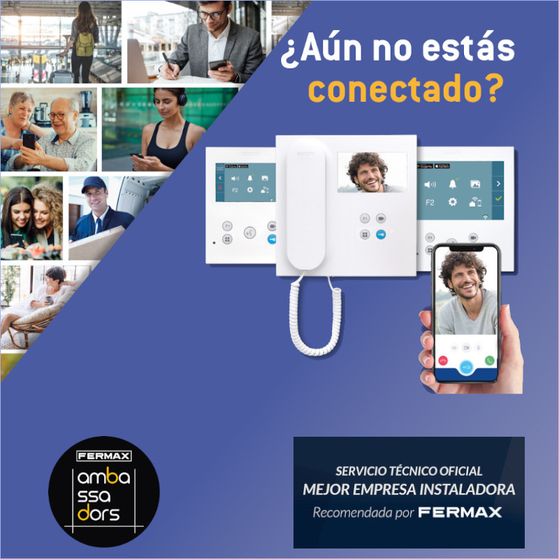 ¿Cómo cambiar tu viejo telefonillo Fermax por un videoportero WiFi en Valencia?