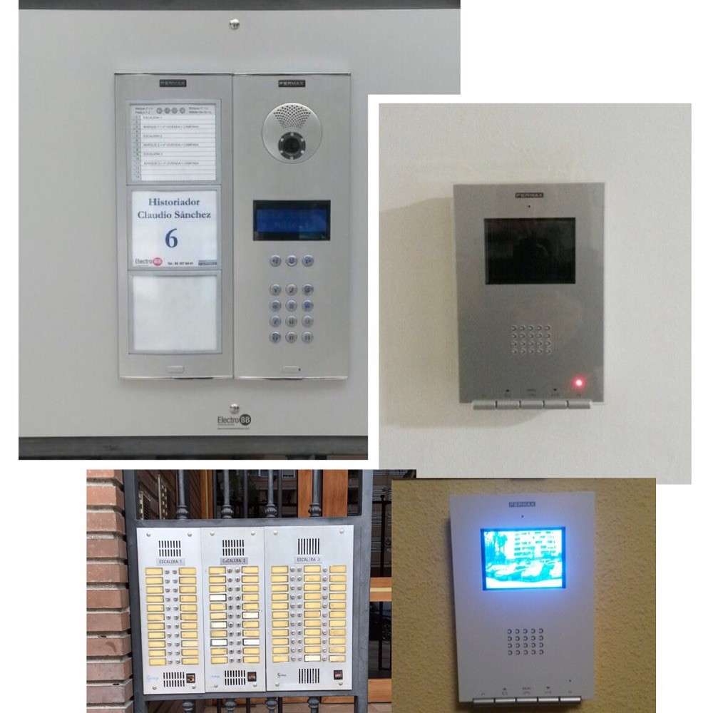 Instalación de videoportero Fermax Fermax Valencia