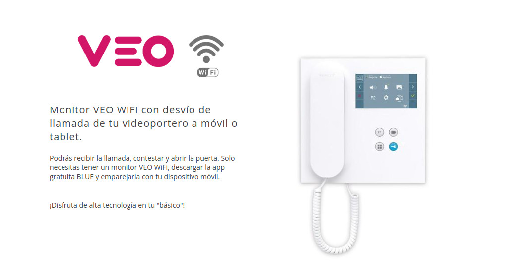 Monitor VEO WiFi de Fermax