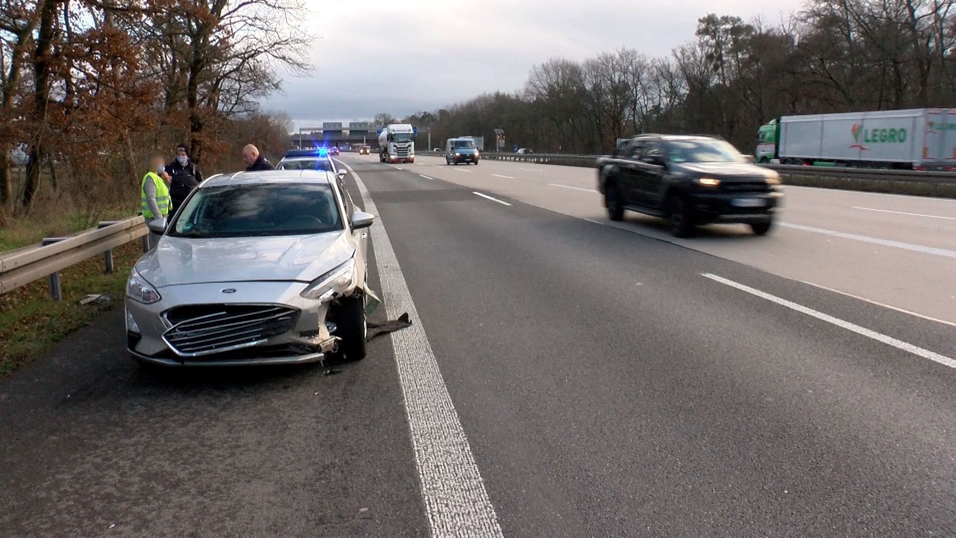 Hockenheim: Wildschweine auf A 6 verursachen mehrere Verkehrsunfälle