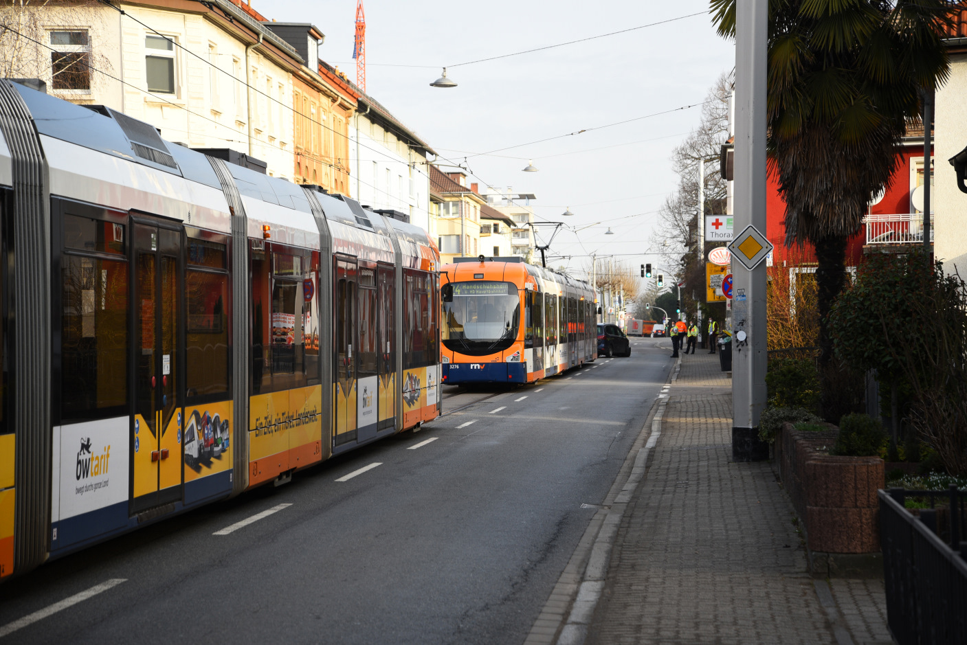 Heidelberg-Rohrbach: Verkehrsunfall führte zu starken Verkehrsbehinderungen im Frühverkehr