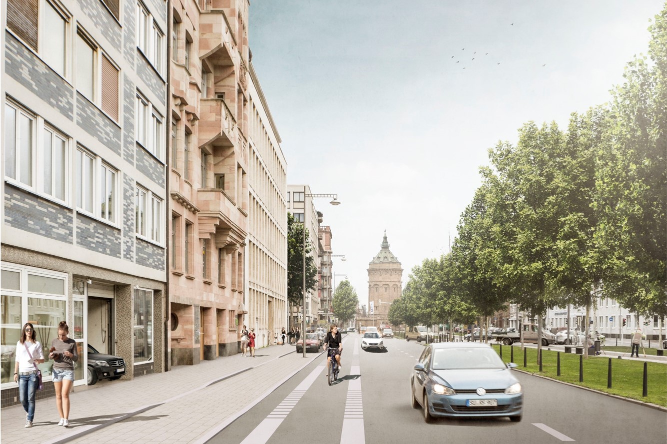 Radweg Augustaanlage: Fördermittel und Baustart