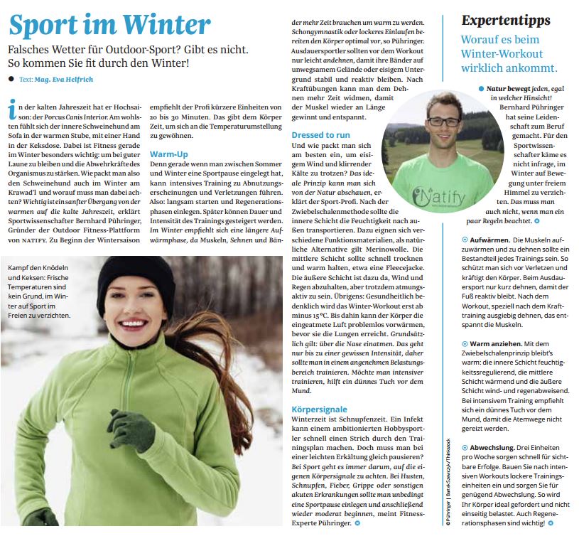 Natify - Sport im Winter