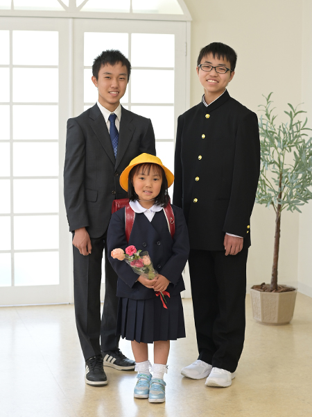 入学 写真