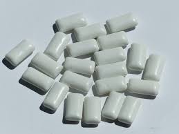 chewing-gum à la menthe