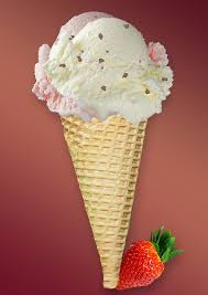 glace en cornet