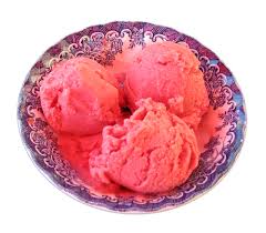 glace à la vanille
