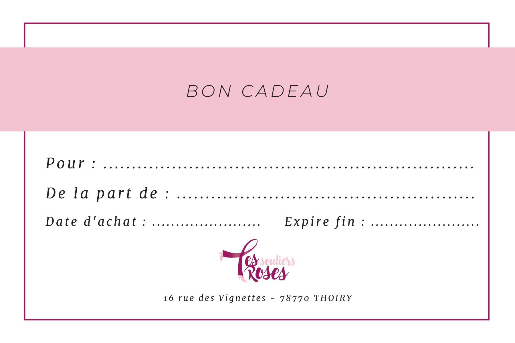 les souliers roses