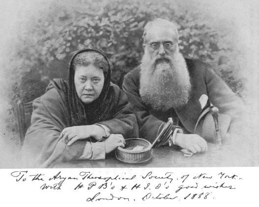 Quelle-Wiki: Helene Blavatsky und Henry Steel Olcott